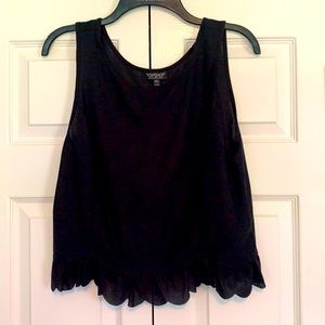 Black top shop tank top.